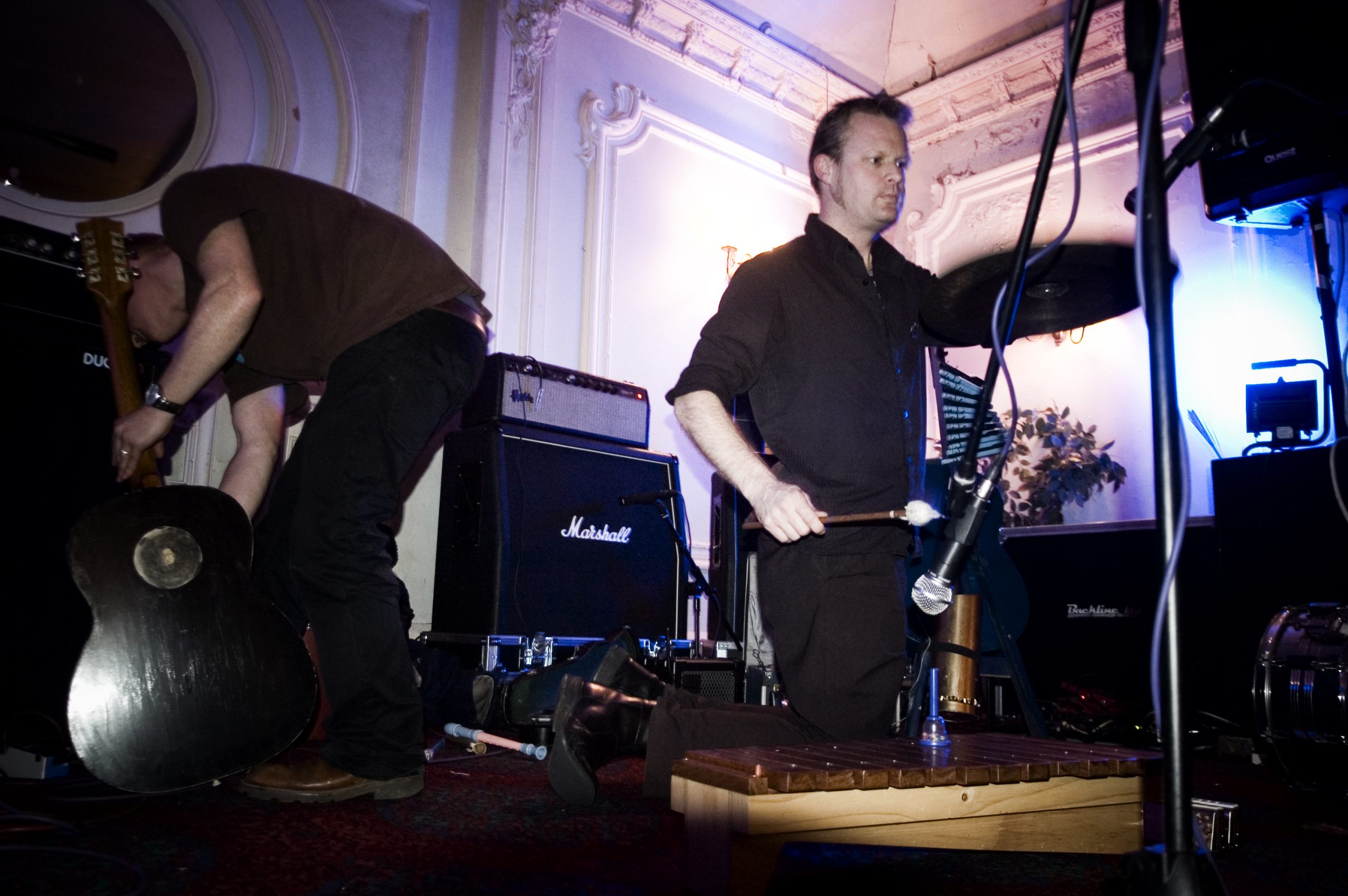 Sandoz Lab Technicians at Borderline Ballroom, Christchurch, June 2008